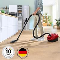 Bosch Staubsauger mit Beutel, Serie 4, rot Stofzuiger met zak 600 W Met stofzak - thumbnail