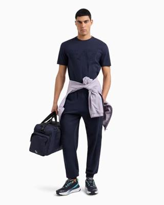 EA7 Emporio Armani 7M000149 T-Shirt Heren Donkerblauw - Maat M - Kleur: Donkerblauw | Soccerfanshop