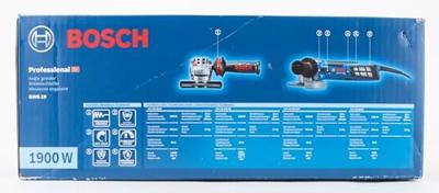 Bosch Blauw GWS 19-125 CIST Professional Haakse slijpmachine met zachte aanloop - 1900 watt - 060179S002