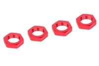 Team Corally - Wheel Nut - Aluminum - Ribbed - 4 Pcs (C-00180-230) - thumbnail