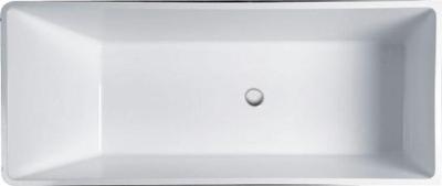 Vrijstaand Bad Sapho Herhis Gegoten Marmer 170x72x63 cm Wit