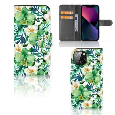 iPhone 13 Mini Hoesje Orchidee Groen iPhone 13 Mini Hoesje Orchidee Groen
