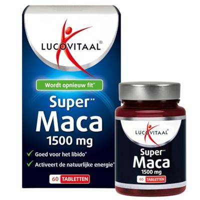 Lucovitaal Super Maca 1500mg 60Capsules