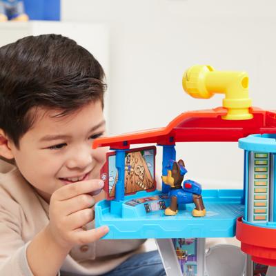 PAW Patrol uitkijktoren speelset met voertuigwerper
