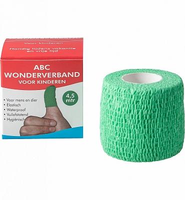 ABC Wonderverband Wonderverband groen kinderen 1 Stuks