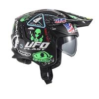 UFO PLAST "sheratan" jethelm helmet sheratan xs matt graphic - thumbnail