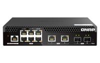 QNAP QSW-M2106R-2S2T 6 poort 2.5Gbps 2 poorten - thumbnail