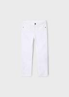 Mayoral Zomer broek slim fit jongens - wit - thumbnail