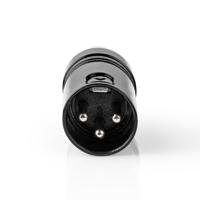 Nedis COTP15931BK Xlr Adapter Xlr 3-pin Male - Rca Male 1 Piece Metal - thumbnail