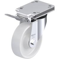 Blickle LK-PO 160K-IS Zwenkwiel met rem Wieldiameter: 160 mm Draagvermogen (max.): 450 kg 1 stuk(s) - thumbnail