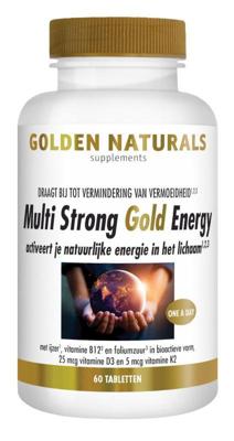 Golden Naturals Multi Strong Gold Energy 60Tabletten