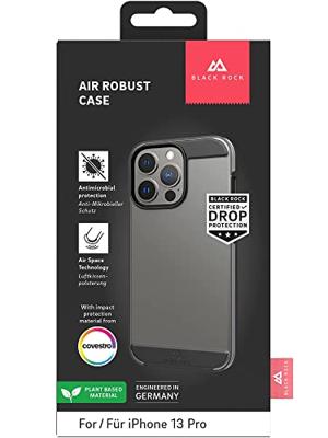 Black Rock Cover Air Robust Voor Apple IPhone 13 Pro Zwart Black Rock Cover Air Robust Voor Apple IPhone 13 Pro Zwart