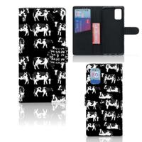 Samsung Galaxy A02s | M02s | Telefoonhoesje | Met pasjeshouder | Koetjes - thumbnail