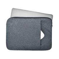 Lunso - Stijlvolle zachte neopreen sleeve hoes 13 inch - Blauw - thumbnail