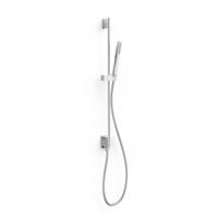 Tres Selection glijstang set 76 cm vierkant chroom - thumbnail