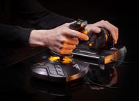Thrustmaster T16000M FCS Flight Pack Vliegsimulator joystick USB PC Zwart Incl. pedaal, Incl. schuifregelaar - thumbnail