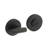 Intersteel WC-sluiting Shiraat eenzijdig verdekt bediening links - PVD zwart - thumbnail