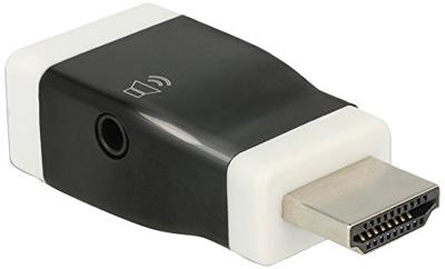 DeLOCK hdmi a naar vga adapter (zwart)
