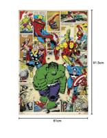 Poster Marvel Comics - Here Come The Heroes 61x91,5cm - thumbnail