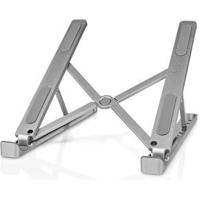 Nedis Notebookstandaard | N/A | Aantal standen: 6 | 17 " | Zonder Verlichting | 1 stuks - NBSTND100SI NBSTND100SI - thumbnail