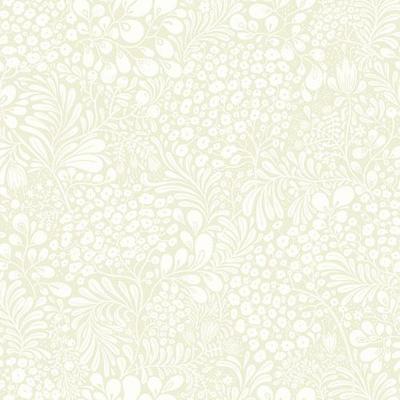 Dutch Wallcoverings Lina II - Siv Light Green - Groen