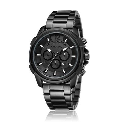 CAGARNY 6882 Fashion waterdichte quartz horloge met roestvrijstalen band