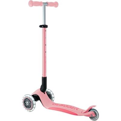 Globber Primo Foldable Plus Lights step - Pastel roze