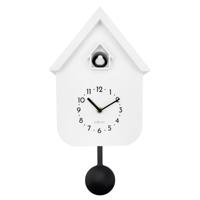 Wandklok 21,5x41,5x8,5 cm - Slinger - Koekoek - NeXtime 'Twitter' - thumbnail