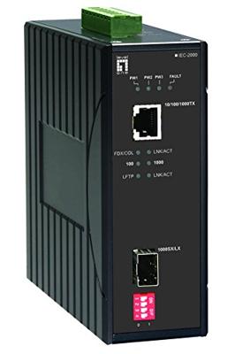Level One IEC-2000 INDUSTRIAL ✹Media Converter (40-op-75C)