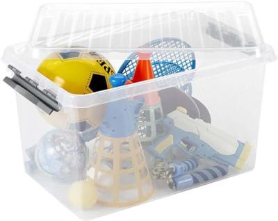 Sunware Q-line box 62 liter transp/metaal