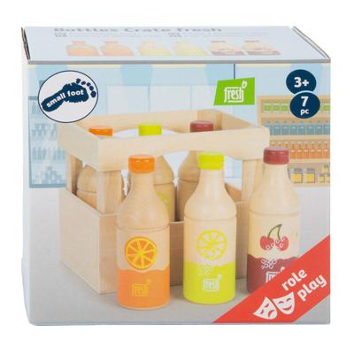 Small Foot houten krat met flessen, 7dlg.