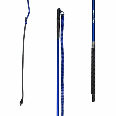 Premiere Metallic longeerzweep blauw maat:200