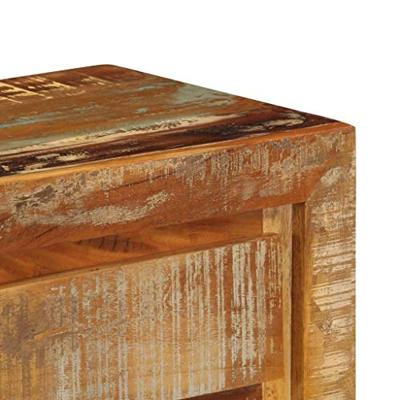 VidaXL Dressoir 120x30x75 cm massief gerecycled hout
