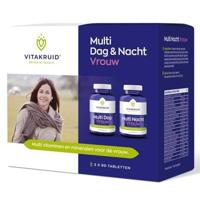 Vitakruid Multi Dag & Nacht Vrouw 100% Vegan 2 x 90 - thumbnail