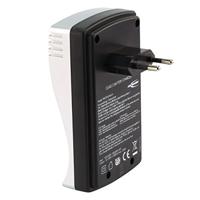 ANSMANN PhotoCam IV stekkerlader voor maximaal 4 NiMH batterijen/acculader voor 1 2 V Micro AAA & Mignon AA/met lcd-display, bescherming tegen overladen en impuls-druppellading - thumbnail
