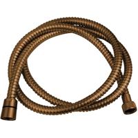 Wiesbaden Doucheslang - Conisch - Metaal - 150cm - Geborsteld Brons Koper - thumbnail