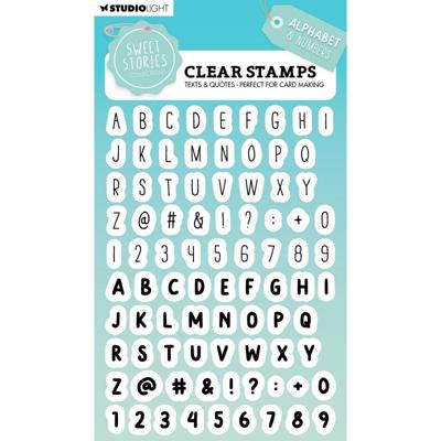 Studio Light • sweet stories clear stamp alphabet