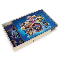 Paw Patrol The Mighty Movie Houten Puzzels 3x24 Stukjes - thumbnail