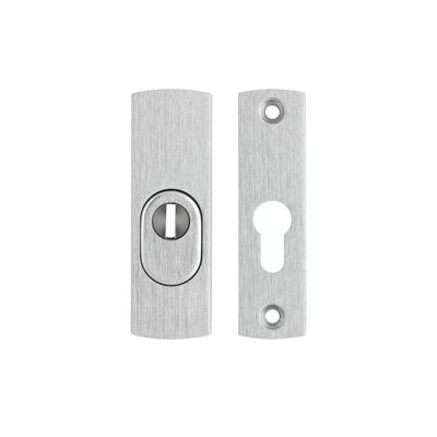 AXA AXA Curve veiligheidsrozetten smal gebogen met kerntrekbeveiliging SKG3 - aluminium