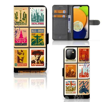 Samsung Galaxy A03 | Flip Cover | Postzegels