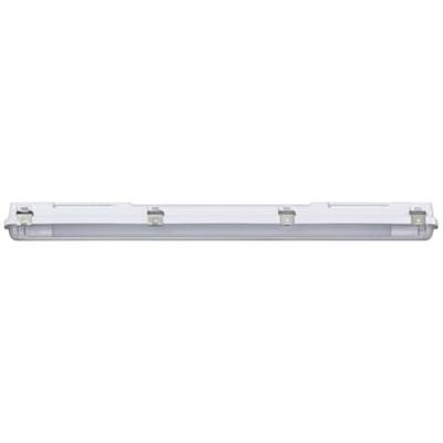 Sygonix LED-kuiplamp voor vochtige ruimte LED-buis T8 18 W Neutraalwit Grijs (mat)