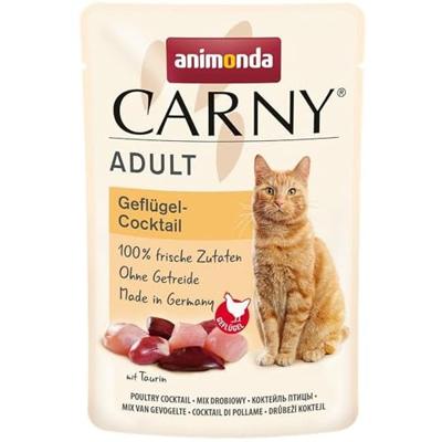 ANIMONDA Carny Adult Poultry cocktail - nat kattenvoer - 85g