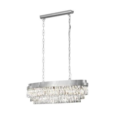 Stars of Light Dining room chandelierValparaiso 1 chrome 90cm - 39494