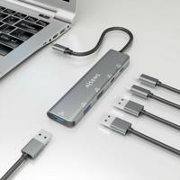 Aisens USB-hub, A109-0857, grijs, 1 stuk - thumbnail