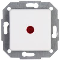 Kopp 614613083 Controleschakelaar Inzetstuk Europa Arctisch-wit, Mat 1 stuk(s) - thumbnail