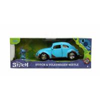 Disney Stitch met Die-Cast Volkswagen Beetle 1:32 - thumbnail
