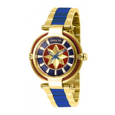 Invicta 28832 Captain Marvel Dames Horloge 40mm 100m Invicta 28832 Captain Marvel Dames Horloge 40mm 100m