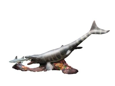 Wonders of the Wild Statue Mosasaurus (DX) 42 cm