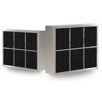 Purivent Carre Filter Voor Inbouw Afzuigkap - 425 M3/h - 210 X 250mm - Aansluiting Ø 120mm - thumbnail