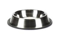 Hondenvoerbak rvs met antisliprand 22 cm - thumbnail
